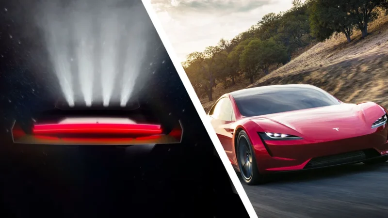Tesla Roadster için Geri Sayım Başladı: SpaceX Destekli İtici Güçler Yolda